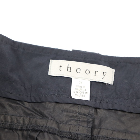 Theory Mens 36 Casual Hiking Shorts Navy Blue - Picture 5 of 7